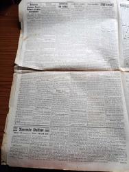 Cumhuriyet Gazetesi - 30 Temmuz 1940 - Alman Birliği Karşısında Avrupa Yazan Nadir Nadi Köşe Yazısı - İngiltere'ye Yapılan Hava Akını 100 Alman Tayyaresi Dalga Halinde Hücum Etti - Deniz Harbi Bir İngiliz Harp Gemisi Batırıldı - Havacılık Dersleri - Mete Şilepi Geldi - Japonya'da Bir Hadise Dün On Bir İngiliz Casusluk Töhmetiyle Tevkif Olundu - Polis Teşkilatı Yapılacak Kazalar - Nafia Vekili General Ali Fuad Cebesoy Dün İstanbul'a Geldi - Küçük Hikaye Hastabakıcı Kız Nakleden Rüveyde Sinanoğlu - Gazinolarda Yapılan Sıkı Teftiş - Belediyenin Alacağı Otobüsler - Pester Lloyd Gazetesinin Sahibi İstanbul'da - Ahmed Mithat Efendi'nin Kitaplarının Satışı Durduruldu - Churchill Zafere Kadar Harp Düştüğünü Teyid Ediyor - Yeni Silahlar Stratosfer Uçuşları - Yasemin Dalları Yazan Server Bedi Yazı Dizisi - Türkiye Yüzme Şampiyonası - Raşid Rıza Tiyatrosu - Bugünkü Radyo Programı - hayat Ansiklopedisi - Gazozlu Pürgolin Müshil Limonatası