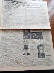 Cumhuriyet Gazetesi - 14 Birincikanun (Aralık) 1940 - Büyük Hadise Yazan Yunus Nadi Köşe Yazısı - Silivri Deniz Faciasının Bilançosu - 122 Kişi Kurtarıldı 103 Cesed Toplandı 127 Kaza Kurbanının Ölüleri Meydanda Yok Fotoğraf - Milli Şefimiz İsmet İnönü Dün Akşam Ankara Civarında Kısa Bir Seyahate Çıktılar - Yunan Ordusu Tepedelene Yaklaşıyor - Yugoslavya Macaristan Arasında Ebedi Dostluk Paktı Belgradda İmzalandı - İtalya'dan Akisler Duçenin Mevkii Tehlikededir - Zeynep Kamil Hastanesi Başhekimi Eyüp Aksoy'u Tehdid Eden Adam Yakalandı - Taksim Eminönü Arasında Otobüs Seferleri - General Kazım Özalp'ın Millete Tavsiyesi - Fransa'da Komünistlere Karşı Takibat - Napolyon'un Oğlunun Kemikleri Viyana'da ki Mezarından Çıkarıldı - Şark Osmanlıcasından Garb Osmanlıcasına Yazan İsmail Hami Danişmend - Hayat Güzeldir Filmi Bugün Melek Sinemasında - Manon Lesko Bugün İpek Sinemasında - Merhametten Maraz Yazan Stefan Zweig Yazı Dizisi - Saray Sinemasında Münir Nurettin Konseri - Atatürk Koşusu