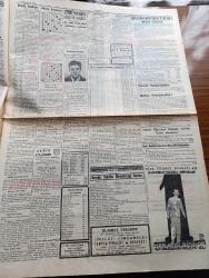 Cumhuriyet Gazetesi - 14 Birincikanun (Aralık) 1940 - Büyük Hadise Yazan Yunus Nadi Köşe Yazısı - Silivri Deniz Faciasının Bilançosu - 122 Kişi Kurtarıldı 103 Cesed Toplandı 127 Kaza Kurbanının Ölüleri Meydanda Yok Fotoğraf - Milli Şefimiz İsmet İnönü Dün Akşam Ankara Civarında Kısa Bir Seyahate Çıktılar - Yunan Ordusu Tepedelene Yaklaşıyor - Yugoslavya Macaristan Arasında Ebedi Dostluk Paktı Belgradda İmzalandı - İtalya'dan Akisler Duçenin Mevkii Tehlikededir - Zeynep Kamil Hastanesi Başhekimi Eyüp Aksoy'u Tehdid Eden Adam Yakalandı - Taksim Eminönü Arasında Otobüs Seferleri - General Kazım Özalp'ın Millete Tavsiyesi - Fransa'da Komünistlere Karşı Takibat - Napolyon'un Oğlunun Kemikleri Viyana'da ki Mezarından Çıkarıldı - Şark Osmanlıcasından Garb Osmanlıcasına Yazan İsmail Hami Danişmend - Hayat Güzeldir Filmi Bugün Melek Sinemasında - Manon Lesko Bugün İpek Sinemasında - Merhametten Maraz Yazan Stefan Zweig Yazı Dizisi - Saray Sinemasında Münir Nurettin Konseri - Atatürk Koşusu