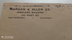 1909 USA MEKTUP ZARFI