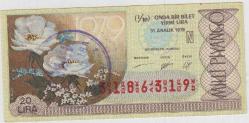 Milli Piyango Bileti 31 Aralık 1978 Onda Bir N Harfi