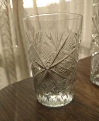 Kesme Kristal Bardak Takımı 24 parça