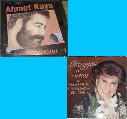 1750TL ŞOK FİYAT 4  PLAK LP-  Zeki Müren Sorma Gülden Karaböcek Dilek Taşı 45'lik Kayıt  RESİTALLER 1 AHMET KAYA -- Akşam oldu hüzünlendim ben yine MÜZEYYEN SENAR SIFIR JELATİNLİ AMBALAJINDADIR
