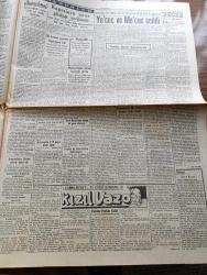 Cumhuriyet Gazetesi - 20 Mart 1941 - Balkanlar Cephesi Yazan Yunus Nadi Köşe Yazısı - Şükrü Saracoğlu Ve Eden Mülakatı - İki Hariciye Vekili Kıbrıs'ta Buluşturan Siyasi Vaziyeti Bir Daha Gözden Geçirdi - Örfi İdare Meclis Kararı İle 3 Ay Daha Uzatıldı - Örfi İdare Komutanımız Korgeneral Ali Rıza Artunkal - Habeşistanda Dün Ciciga Şehrin De Zaptedildi - Mühim Bir Kanun Askerde Ölenlerin Sigortalarını Şirketleri Ödeyecek - Amerika Sularına Alman Harb Gemisi Giderse - Küçük Hikaye Onlar Benim Gözyaşlarımdır Yazan Mükerrem Kamil Su - Profesör Besim Ömer'in Ölüm Yıldönümü - Kızıl Vazo Yazan Peride Celal Yazı Dizisi - Türkoloji Bahisleri Yazan İsmail Hami Danişmend Yazı Dizisi - Ben Bu Dünyaya Yazan Burhan Felek Köşe Yazısı - Tarih Kurumuna Alınan İki Genç Alimimiz Enver Ziya Karal Ve Cevdet Baysun - Ateş Bulutları Bu Akşam İpek Sinemasında - Kanatlı Kadınlar Bu Hafta Sakarya Sinemasında - Hobby Traş Bıçağı - Gripin - Türkiye Cumhuriyeti Ziraat Bankası