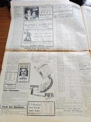 Cumhuriyet Gazetesi - 20 Mart 1941 - Balkanlar Cephesi Yazan Yunus Nadi Köşe Yazısı - Şükrü Saracoğlu Ve Eden Mülakatı - İki Hariciye Vekili Kıbrıs'ta Buluşturan Siyasi Vaziyeti Bir Daha Gözden Geçirdi - Örfi İdare Meclis Kararı İle 3 Ay Daha Uzatıldı - Örfi İdare Komutanımız Korgeneral Ali Rıza Artunkal - Habeşistanda Dün Ciciga Şehrin De Zaptedildi - Mühim Bir Kanun Askerde Ölenlerin Sigortalarını Şirketleri Ödeyecek - Amerika Sularına Alman Harb Gemisi Giderse - Küçük Hikaye Onlar Benim Gözyaşlarımdır Yazan Mükerrem Kamil Su - Profesör Besim Ömer'in Ölüm Yıldönümü - Kızıl Vazo Yazan Peride Celal Yazı Dizisi - Türkoloji Bahisleri Yazan İsmail Hami Danişmend Yazı Dizisi - Ben Bu Dünyaya Yazan Burhan Felek Köşe Yazısı - Tarih Kurumuna Alınan İki Genç Alimimiz Enver Ziya Karal Ve Cevdet Baysun - Ateş Bulutları Bu Akşam İpek Sinemasında - Kanatlı Kadınlar Bu Hafta Sakarya Sinemasında - Hobby Traş Bıçağı - Gripin - Türkiye Cumhuriyeti Ziraat Bankası
