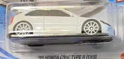 '99 Honda Civic  Type R [ EK9 ] 1/64 Ölçek 7 cm Lisanslı Hot Wheels Diecast Araç