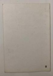 HEDİYE KARTPOSTALI - 16 x 9 cm EBADINDA - İÇİ YAZILI- ELİNDE PANKART BULUNAN NOEL BABA