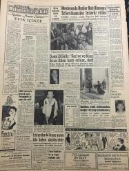 YENİ SABAH GAZETESİ 24 HAZİRAN 1958 YIL :21 SAYI :6935--Ada Türkleri aç bırakılıyor --Meclis bu sene kısa bir yaz tatili yapacak ---Kastamonu da dün Kıbrıs için and içildi .Yarın  Sivas ta bir miting var ---Şehir hatlarında zamlar indirildi --Saat kaçıran beynelmilel bir şebeke ele geçirildi --Bayrama dört gün var fakat piyasa durgun ---Konya da dünkü büyük yangın ---Zirai mahsüllerden vergi :Siayvuşgil --İstanbul Rehberi ---Moskova Ruslar Batı Almanya Sefarethanesine Tecavüz Ettiler --Sami El Sulh :Suriye ve Mısır bize fiilen harp açtılar dedi ---İsteyenler 44 liraya yarım kilo kahve alabilecekler ---Özcan Fenerbahçe ile mukavele imzaladı ---S.C Berksoy ,Herkesi yenecek güreşçi yetiştirmeliyiz diyor ---Dünya Kupası ---Galatasaray ve Beşiktaş yine kampa giriyor ---Gül Çiray 800 de birinci --Bankalar layihası kanunlaştı --Türk Güzeli ve Tehlikeli Rakibi ---