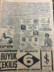 YENİ SABAH GAZETESİ 2 TEMMUZ 1958 YIL :21 SAYI :6940--Atina ya nota veriyoruz ---Vilayette dün Kıbrıs la ilgili mühim görüşmeler yapıldı --Kıbrıs da Rumlar iki Türkü arkadan vurdu --Bayram da 4 gün içinde 96 hadise oldu 6 kişi öldü --Cemil Cahit Cem i toprağa verdik ---Güneyde ki soyguncular birer ikişer yakalanıyor ---Boğaziçi Lokum ve Çilek güzelleri seçilecek ---Anadolu da ki cinayetler ve kazalar ---Çayır -Çimen: Siyavuşgil ---İstanbul Rehberi ---Kurbancıların elinde 50 bine yakın koyun kaldı ---Tepebaşı bahçesinde :Zeki Müren ---Tepebaşı Bahçesinde :Mediha Demirkıran ---Tepebaşı Bahçesinde : Muzaffer Akgün ---Transfer pazarı resmen açılıyor ---Beşiktaş ikinci defa F.Kupasını kazandı ---Brezilya futbolda ilk defa dünya şampiyonu oldu ---G.Romen takımımız bugün belli olacak ---Muharrem Dalkılıç 1500 de 3.48.8 yaptı ---