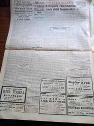 Cumhuriyet Gazetesi - 12 Şubat 1942 - Singapurun Akıbeti Yazan Yunus Nadi Köşe Yazısı - Ankara Tekzib Ediyor Perapalas Suikastine Dair Tahkikat Alman Ajanları Mesuliyetinin Sabit Olmadığına Bildiriliyor - Tanca Hadisesi Üzerine - Singapuru Bütün Tabii Arıza Ve Tesisat ile Gösterirler Kabartma Kroki - Japonlar Singapur'a Girdiler - Zavallı Dost Yunanistan - Amerika'nın Harp Masrafı Şimdiden 143 Milyar Doları Buldu - Şark Cephesinde Gördüklerim Yazan Emekli General H. Emir Erkilet Yazı Dizisi - Yalova Kaplıcaları Otel Termal Ve Banyoları - Mesud Günler Şehzadebaşı Turan Sinemasında - Dağlar Kralı Bu Akşam Lale Sinemasında - Avrupa'da Rönesanstan Sonra Ahlak Hususiyetleri Yazan Burhan Toprak - Sızı Yazan Mükerrem Kamil Su Yazı işleri - Etyemez Yazan Burhan Felek Köşe Yazısı - Sinir Kırıklık Ve Bütün Ağrılara Deva Kaşeleri - Bulmaca - Borsa- Şehir Tiyatrosu Temsilleri - Tepebaşı Dram Kısmında Rüzgar Esince - Komedi Kısmında Kiralık Odalar - Bugünkü Radyo Programı