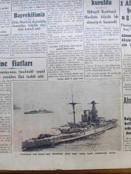 Cumhuriyet Gazetesi - 13 Mart 1942 - Her Tarafta Faaliyet Yazan Yunus Nadi Köşe Yazısı - 1000 Yunanlı Çocuk Getirildikten Sonra İkinci Bir Çocuk Kafilesi Daha Memleketimize Gelebilir - Birmanyada Japon ileri Hareketini Gösterir Harita - Büyük Şair Yahya Kemal Dün Fevkalade Kuvvetli Bir Konferans Verdi - Vişi Amerika'ya Teminat Verdi Fransız Donanması Mihvere Teslim Edilmeyecek - Yeni İran Hükümeti Kuruldu - Başvekil Doktor Refik Saydam - Ateş Koşusu Taksim Sinemasında - Safiye Ayla Maksimde - Dahi Willy Forst'un Şaheseri Operet Bu Akşam Ses Sinemasında -  Sızı Yazan Mükerrem Kamil Su Yazı Dizisi - Peri Kunduraları - Japonya'nın Siyaseti Yazan Ömer Rıza Doğrul - Hayat Sürekli Bir Savaştır Yazan Burhan Felek - İnönü Koşusu - Tanınmış Macar Artistlerinden Bayan Rita Güzelliğini İlonka Kremi Kullanıyor - Bugünkü Radyo Programı - Bulmaca - Deva Ağrı Kesici