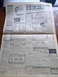 Cumhuriyet Gazetesi - 17 Mart 1942 - Hindiler Ait Bir Hatıra Yazan Yunus Nadi Köşe Yazısı - Bir Türk Şehrine Yapılan Tecavüz - 3 Yabancı Tayyare Gece Milasa Taarruz Ederek 15 Bomba Attı Fotoğraf - Millet Meclisi Açıldı - İngilterenin Hindistan Kral Naibi Lord linlitggow - 16 Mart Anması Dün Yapıldı Fotoğraf - Şark Cephesinde Gördüklerim Yazan Emekli General H. Erkilet Yazı Dizisi - Şark Cephesinden Resimler - Manisa Mebusu Refik İnce'nin İki Takriri - İhtikar Ve Edebiyat Yazan Ziyaeddin Fahri - Kıskanç İpek Sinemasında - Artist Istırabı Şark Sinemasında - Arjantina Yarın Akşam Melek Sinemasında - Fener Patrikhanesindeki Yangın Davası - Büyük İnönü Koşusu - Kleopatra Bu Perşembe Lale Sinemasında - Sızı Yazan Mükerrem Kamil Su Yazı Dizisi - Sevinilecek Bir Aydınlanma Yazan Burhan Felek Köşe Yazısı - Yeni Blaupunkt Radyoları Gelmiştir - Gripin - Bulmaca - Bugünkü Radyo Programı - Poker Traş Bıçağı - Haydar Rifatın Eserleri - Singer Saat Mağazaları - İzona Saç Sabunu