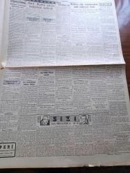Cumhuriyet Gazetesi - 20 Mart 1942 - Barış Yapılamaz Mı Yazan Yunus Nadi Köşe Yazısı - Milli Şefimiz İsmet İnönü'nün Ege Seyahatleri Fotoğraf - Refet Ülgen ve Yeğeni Dün Beraat Ettiler - Müttefikler Tebliği Yeni Gine Sularında Japon Filosuna Şiddetli Bir Hava Taarruzu - Savaş Haritası - General Rommel Afrika Orduları Kumandanı Oldu - Amerikan Uçan Kale Tayyaresi Fotoğraf - Japon Harp Tebliği Sumatranın İşgali Tamamlandı - Sanatçı Mülakatları Ve Akademiler Yazan Celaleddin Ezine - Türk Filmi Kıskanç Başrolde Cahide Fatma Arkan Ve Suavi Tedü İpek Sinemasında - Balıkçının Karısı Ses Sinemasında - Merhum Boksör Küçük Kemal'in Kabri Yapılacak - Galatasaraylıların Çayı - Anıtkabir Jürisi Yetkilinin Bildirdi - Para Ve Ayak Yazan Burhan Felek - Sızı Yazan Mükerrem Kamil Su Yazı Dizisi - Futbol Grup Birincilikleri 27 Nisan'da Başlıyor - Şehir Tiyatrosu Temsilleri - Tepebaşı Dram Kısmında Para Oyunu - Bulmaca - Sinir Kırıklık Ve Bütün Ağrılara Deva Ağrı Kesici - Bugünkü Radyo Programı - Borsa