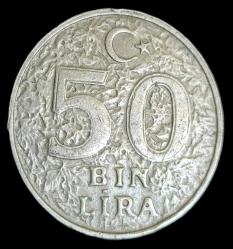 1998 50 Bin Lira