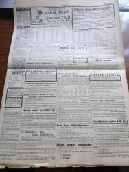 Cumhuriyet Gazetesi - 9 Haziran 1942 - Doğudaki Durgunluk Yazan Yunus Nadi Köşe Yazısı - Milli Şefimiz İsmet İnönü Dün Siyasal Bilgiler Okulunu Şereflendirerek imtihanlarda Bulundular - Alman Admira Takımı Şerefine Verilen Çay Ziyafeti Fotoğraf - Parti Genel Sekreteri Memduh Şevket Esendal İstanbul'da Tetkikler Yapıyor - Hava Kurumu Kurultayı Dağıldı Fotoğraflar - Alman Harp Tebliği Ruslar Birçok Kesimlerde Taarruz Ediyor - Uzakşarktaki Harbi Çin'e Malzeme Gönderilen Son Yol Japonların Tehdidi Altında - Askeri Vaziyet Yazan Emekli General H. Emir Erkilet Yazı Dizisi - Devletçiliğimizin İkinci Devresi Yazan A. Hamdi Başar - Milli Oyunlar Festivali - Beyaz İlahe Filmi Sümer Sinemasında - Raşid Rıza Tiyatrosu Halide Pişkin Harbiyede - Küçük Hikaye Beklenmeyen Misafir Yazan Hüseyin Hulki - Hindistan'ın Davası Milli İdare Ve Milli Ordu Yazan Ömer Rıza Doğrul Köşe Yazısı - Ülker Fırtınası Yazan Safiye Erol Yazı işleri - Sovyet Harp Tebliği Sivastopolu Almak İçin Kanlı Savaşlar