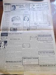 Cumhuriyet Gazetesi - 22 Haziran 1942 - Üçüncü Merhale Yazan Yunus Nadi Köşe Yazısı -  İstanbul Kulüpleriyle Temasa Memur Edilen Vildan Aşir Ve Burhan Felek Fotoğraf - Ankara At Yarışları - Millî Şef İsmet İnönü Dünkü At Yarışlarını Takip Buyurdular - Afrika'da Harekat Tobruk Teslim Oldu - Askeri Vaziyet Tobruk Ve Sivastopol Harplerinin Vaziyeti Yazan Emekli General H. Emir Erkilet Yazı - Gazi Bulvarı Tamamlanıyor - Aldan Kimmiş İslam Türk Ansiklopedisinin Kap Mecmuacısına Yazan İsmail Habib - Rakıdan Ölenler Hakkında Tahkikat - Siyasi İcmal Bir Yıldönümü Yazan Ömer Rıza Doğrul - Safiye Ayla Ve Muammer Karaca Tepebaşı Belediyesi Bahçesinde - Ülker Fırtınası Yazan Safiye Erol Yazı Dizisi - Şeref Stadında Atletizm Müsabakaları - Sinop Gerze Futbol Maçı - İlonka Yağlı Yağsız Kar Ve Acı Badem Kremleri - Bütün Halk Radyo Yıldızı Nevzat Akay'ı Görmek İçin Taksim Kristal'e Koşuyor - Blaupunkt Radyoları - İdris Müshil Limonatası
