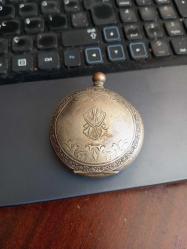 53 gram Osmanlı dönemi ve Osmanlı armalı  arnavut işi cep saati kasası