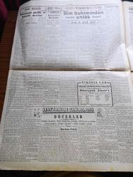 Cumhuriyet Gazetesi - 28 Haziran 1942 - Mısır'da Harb - Afrika'da Harekat Mihver Ordusu - Kömür Fiyatlarına Yapılacak Zam - Akdeniz'de İngilizler İçin Kapalı Veya Geçilmesi Müşkül Hale Gösterir Harita - Mussolini - İtalya Gene Eski Talebini Tutturdu - Beden Terbiyesi Teşkilatının Islahı - Hastabakıcı Hemşirelere Diploma Verildi - Haftanın Şakaları Yazan Burhan Felek Köşe -  La Turquie İsimli Fransızca Siyasi Bir Akşam Gazetesi Çıkarılmaya Başlandı - Müzeyyen Senar Cağaloğlu Çiftesaraylar Bahçesinde - Boşanmada Güçlük Ve Kolaylık Meselesi Yazan Hıfzı Veldet Yazı Dizisi - Ülker Fırtınası Yazan Safiye Erol Yazı Dizisi - Alman Tenisçileri Geldi - Bütün Halk Radyo Yıldızı Nevzad Akay'ı Görmek İçin Taksim Kristal'e Koşuyor - İdris Müshil Limonatası - Bugünkü Radyo Programı - Majik Saç Eksiri - Rumelihisar Necip Bey Bağı Hayvanat Bahçesinde - Radyofon Pic Kup İğneleri - Heybeliada Plaj Gazinosu