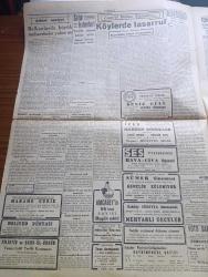 Cumhuriyet Gazetesi - 18 Birincikanun (Ocak) 1943 - Uzakşarkta Harp Çabuk Bitebilir Mi Yazan Nadir Nadi Köşe - Pasifik Harbi Amerikan Kıtaları Bir Japon Üssüne Çıktı - Askeri Vaziyet Yazan Emekli General H. Emir Erkilet Yazı Dizisi - Havagazı Şirketini İtham Eden Raporlar - İngiliz Ve Amerikan Uçaklarından Berline Ağır Hücum - Tasarruf Haftasında 107 Liraya Küçük Bir Şişe Lavanta - İngiliz Başvekili Winston Churchill İyileşiyor - Kıymetli Bir Eser Madame Curie Remzi Kitabevinde - Köylerde Tasarruf Yazan Profesör Ziyaeddin Fahri Fındıkoğlu - Ar Sineması Açıldı - Amcabey'in 55. Sayısı Çıktı - Pertevniyal Voleybol Maçında İstiklali Yendi - Aşkın Doğuşu Yazan Peride Celal Yazı Dizisi - Müttefikler Avrupa'ya Gelebilir Mi Gelemezler Mi Yazan Ömer Rıza Doğrul Köşe Yazısı - Sporcular Ve Sporu Sevenler Nil Lokanta Ve Birahanesine Toplanıyor - Uyuz Ve Deri Kaşıntılarına Karşı Dermoliv