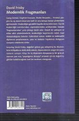 Modernlik Fragmanları simmel, kracauer ve benjamin'in eserlerinde modernlik teorileri