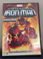 THE İNVİNCİBLE İRON-MAN (DEMİR ADAM) DVD İLK  ANİMASYON  FİLMİ.  KOLEKSİYONLUK NADİR.  KONDİSYON YÜKSEK