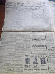Cumhuriyet Gazetesi - 27 Mayıs 1944 - Bütçe Konuşmaları Yazan Profesör Doktor Yavuz Abadan Köşe Yazısı - Sofyaya Karşı Tazyik Artıyor - Bulgaristan'a Yeni Alman Kuvvetleri Gelmiş - Roosevelt'in Beyanatı Harp Sonuna Ait Emniyet Planı Hazır - Romaya 33 Kilometre Mesafede Savaş - Moskova'da Bir Polonya Sovyet Meclisi Kuruldu - Futbolcu Bekir Almanya'da Öldü - İlköğretim Davası - Giyecek Eşyası Ve Bazı İçkiler Ucuzlatılacak - Yeni Harflerle İlk Altın Para Bugün Basılıyor - Türkiye Güreş Birincilikleri Fotoğraf - Müzeyyen Senar Işıl Sadi Işılay ve Mualla Gökçay Tepebaşı Belediye Bahçesinde - Bir Hayatın Filmi Yazan İsmail Habib Sevük - Şirketi Hayriye - Sokaktan Gelen Kadın Yazan Esat Mahmut Karakurt Yazı Dizisi - Dertli Pınar Filmi Kadıköy Hale Sinemasında - Güreş Tekirdağlı Hüseyin Ve Habeş Kasım Bu Pazar Şehzadebaşı Süleymaniye Kulübünde - Memleketimizin En Kıymetli Ses Ve Saz Sanatkarları Maçkada Küçük Çiftlik Parkında - Bugünkü Radyo Programı - Büyükdere Beyaz Park Açıldı - Borsa