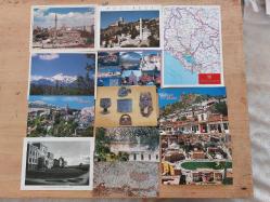 Şehir kartpostalları -12 adet-