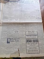 Cumhuriyet Gazetesi - 2 Haziran 1944 - Gençlik İçin Harcadığımız Gayret Nedir Yazan Nadir Nadi Köşe Yazısı - Dünya Emniyet Planı Washington'da Toplanması Beklenen Konferans - Yeni Bulgar Kabinesi Sofyanın Alman Taleplerini Aynen Kabul Ettiğini Bildiriliyor -  Roma Önlerinde Alman Hattı Yarıldı - Trakya'da Bir Tren Köprüsü Yıkıldı - Beykoz Kundura Fabrikası İş Hacmini Çok Arttırdı -  Çorum Okulunun İstanbul'da Satılan Çimentoları - Askeri Vaziyet İtalya Ve Rusya'daki Son Harekat Yazan Emekli General H. Emir Erkilet Yazı Dizisi - İlk Mektup Yazan Fazıl Ahmed Aykaç - Çölde Aşk Geceleri Şark Sinemasında - Seviştiğimiz Zamanlar Ar Sinemasında - Müzeyyen Senar Işıl Sadi Işılay Ve Mualla Gökçay Tepebaşı Belediye Bahçesinde - Gazi Koşusu - Ankara'da Yapılacak Altıncı Hafta Koşularına Ait Tahminler - Sokaktan Gelen Kadın Yazan Esat Mahmut Karakurt Yazı Dizisi - Sinema Biletlerine Yapılan Zam - Erzurum İstanbul Hava Seferleri Başladı - Bugünkü Radyo Programı - Hamiyet Yüceses-  Zehra Bilir