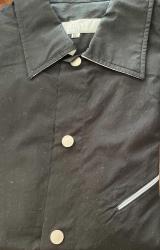 Retro Vintage Giyilmemiş Gianni Versace Siyah Yazlık Gömlek XXL