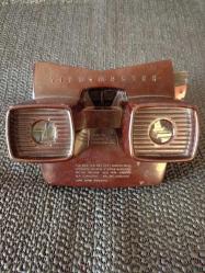 BAKALİT SAWYERS VIEW-MASTER 3D SLAYT GÖZLÜĞÜ.. VINTAGE DEKORATİF KOLEKSİYONLUK..