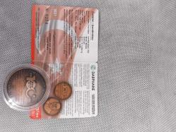 2021 MEHMET AKİF ERSOY İSTİKLAL MARŞININ KABULÜNÜN 100.YILI HATIRA BRONZ-SERTİFİKALI