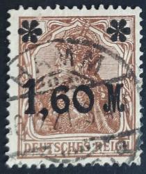 +++ ALMANYA REICH      1918   1.60M    SÜRŞARJLI    - DAMGALI , HALİYLE