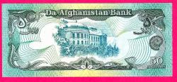 AFGHANISTAN 50 Afghanis 1979-1991 p57 UNC (TK 17 448) ÇİL