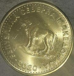 MAKEDONYA 2020  1 DENAR