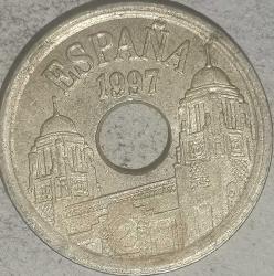 İSPANYA  1997   25 PESETA