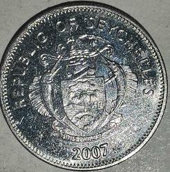 SEYŞELLER 2007   25 CENT