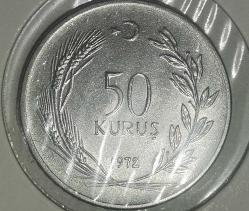 TÜRKİYE 1972  50 KURUŞ