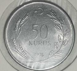 TÜRKİYE 1976   50 KURUŞ