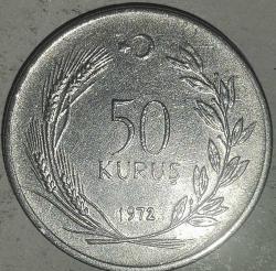 TÜRKİYE   1972    50 KURUŞ