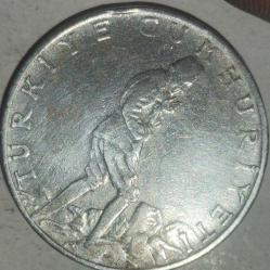 TÜRKİYE   1963    2,5  LİRA