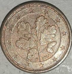 ALMANYA   2004 D   1 EUROCENT