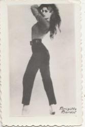 ÜNLÜ FOTOĞRAFI - 1950 Lİ YILLAR  BRIGITTE BARDOT SİYAH BEYAZ FOTOĞRAF