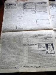 Cumhuriyet Gazetesi - 12 İkinciteşrin (Kasım) 1944 - Havacılık Konferansı Ve Türkiye Yazan Abidin Daver Köşe - Ebedi Şefimiz Atatürk'ün 6. Ölüm Yılı Dolayısıyla Anma Yapıldı Fotoğraf - İsmet İnönü Ebedi Şefin Mezarına Çelebi Koyuyor Fotoğraf - Sovyet Orduları Tuna Nehrini Geçti - Bebek İstinye Yolu Dün Açıldı - Amerikalı Boksörlerle Dün Yapılan Müsabaka - Üç Karşılaşmadan İkisini Boksörlerimiz Birini De Amerikalı Abrahams Kazandı Fotoğraf - Dün Fenerbahçe Stadyumunda Büyük Bir Tören Yapıldı İzciler And İçtiler - Washington Büyükelçimiz Münir Ertegün Vefat Etti - Almanların Yeni Silahı - Haftanın Şakaları Yazan Burhan Felek - Kapıdan Bir Kadın Girdi Yazan Warwick Deeping Yazı Dizisi - Öldürün Bu Kadını Bugün Taksim Sinemasında - Ses Tiyatrosunda Leblebici Horhor Ağa -  Müzeyyen Senar Işıl Borsa Kıraathanesinde - Derman Ağrı Kesici - Zehra Bilir Safiye Tokay Ve Salahaddin Pınar Her Akşam Novotni Oteli Altında Aile Saz Salonunda - Mualla Gökçay Her Akşam Maksimde -  Çapamarka