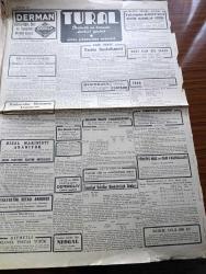 Cumhuriyet Gazetesi - 12 İkinciteşrin (Kasım) 1944 - Havacılık Konferansı Ve Türkiye Yazan Abidin Daver Köşe - Ebedi Şefimiz Atatürk'ün 6. Ölüm Yılı Dolayısıyla Anma Yapıldı Fotoğraf - İsmet İnönü Ebedi Şefin Mezarına Çelebi Koyuyor Fotoğraf - Sovyet Orduları Tuna Nehrini Geçti - Bebek İstinye Yolu Dün Açıldı - Amerikalı Boksörlerle Dün Yapılan Müsabaka - Üç Karşılaşmadan İkisini Boksörlerimiz Birini De Amerikalı Abrahams Kazandı Fotoğraf - Dün Fenerbahçe Stadyumunda Büyük Bir Tören Yapıldı İzciler And İçtiler - Washington Büyükelçimiz Münir Ertegün Vefat Etti - Almanların Yeni Silahı - Haftanın Şakaları Yazan Burhan Felek - Kapıdan Bir Kadın Girdi Yazan Warwick Deeping Yazı Dizisi - Öldürün Bu Kadını Bugün Taksim Sinemasında - Ses Tiyatrosunda Leblebici Horhor Ağa -  Müzeyyen Senar Işıl Borsa Kıraathanesinde - Derman Ağrı Kesici - Zehra Bilir Safiye Tokay Ve Salahaddin Pınar Her Akşam Novotni Oteli Altında Aile Saz Salonunda - Mualla Gökçay Her Akşam Maksimde -  Çapamarka