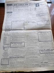 Cumhuriyet Gazetesi - 14 Birinciteşrin (Ekim) 1944 - Moskova'dan İlk Haberler Yaşam Nadir Nadi Köşe Yazısı - Balkanlar İçin İngiliz Rus Görüşmeleri - Achen Şehri Bir Enkaz Yığını Haline Geldi Fotoğraf - Riga Düştü - Atina ve Pire Dün Kurtarıldı - Macaristan'ın Vaziyeti Peşte Hükümeti Mütareke Şartlarını Sovyetlerden Ankara Kanalıyla Sormuş - İstanbul Mebusları Halkı Dinlemeye Başladılar - İspanya'da Karışıklık Devam Ediyor - Franco Hükümeti - Bu Dünyada Harpten Başka Ne Oluyor - Radyo Foto Nedir - Almanya'nın İkide Bir Harp Çıkarması Nasıl Önlenebilir - Mumyalar Kralı Ses Sinemasında - İsmail Dümbüllü Beyoğlu İstanbul Gazinosunda - Elazığ Tunceli Atlı Spor Ocağı Koşuları - Atina'nın Kurtuluşu Yazan Ömer Rıza Doğrul Köşe Yazısı - Bir Gecelik Gelin Bugün Ar Sinemasında - Askeri Vaziyet Yazan Emekli General H. Emir Erkilet Yazı Dizisi - Fındıkçıların Derdi Yazan Burhan Felek Köşe Yazısı - Churchill Amerika Hesabına Söz Söylemeye Salahiyetli Mi - Mualla Gökçay Her Akşam Maksimde - Borsa