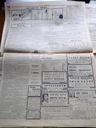 Cumhuriyet Gazetesi - 15 Birinciteşrin (Ekim) 1944 - Altıncı Kış Harbi Yazan Nadir Nadi Köşe Yazısı - Kızılordu Budapeşte Kapılarına Dayandı Hükümet Şehrin Boşaltılmasını Emretti - Polonya Başvekili Mikolajczyk Churchill Ve Stalin'le Uzun Bir Görüşme Yaptı - Churchill Alman Şehirlerine Atılacak Mermilerden Birine İmza Atıyor Fotoğraf - Londra Halkının Ankaralıları Tebriki - Ankara Vali Ve Belediye Reisi Nevzat Tandoğan - Müstakil Makedonya - Aachen Şehri İçin Yapılan Muharebe - Memurlara Bir Maaş İkramiye - Korfu Adası Da Kurtarıldı - Haftanın Şakaları Yazan Burhan Felek - Maliye Vekili Nurullah Esad Sümer İstanbul'da - Müttefiklerin Balkan Siyaseti Yazan Ömer Rıza Doğrul Köşe Yazısı - Doludizgin Yazan Rene Fanjailaz Yazı Dizisi - Büyük Yangın Filmi Lale Sinemasında - Galatasaray Alemdar Maçı - Fenerbahçe Anadoluhisarı Maçı - Beşiktaş Anadolu Maçı - Lorel Hardy Pasif Korunma Memurları Bugün İpek Sinemasında - Amcabeye Göre Çizen Cemal Nadir Karikatür - Müzeyyen Senar Işıl
