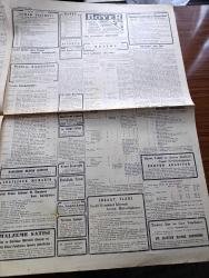 Cumhuriyet Gazetesi - 15 Birinciteşrin (Ekim) 1944 - Altıncı Kış Harbi Yazan Nadir Nadi Köşe Yazısı - Kızılordu Budapeşte Kapılarına Dayandı Hükümet Şehrin Boşaltılmasını Emretti - Polonya Başvekili Mikolajczyk Churchill Ve Stalin'le Uzun Bir Görüşme Yaptı - Churchill Alman Şehirlerine Atılacak Mermilerden Birine İmza Atıyor Fotoğraf - Londra Halkının Ankaralıları Tebriki - Ankara Vali Ve Belediye Reisi Nevzat Tandoğan - Müstakil Makedonya - Aachen Şehri İçin Yapılan Muharebe - Memurlara Bir Maaş İkramiye - Korfu Adası Da Kurtarıldı - Haftanın Şakaları Yazan Burhan Felek - Maliye Vekili Nurullah Esad Sümer İstanbul'da - Müttefiklerin Balkan Siyaseti Yazan Ömer Rıza Doğrul Köşe Yazısı - Doludizgin Yazan Rene Fanjailaz Yazı Dizisi - Büyük Yangın Filmi Lale Sinemasında - Galatasaray Alemdar Maçı - Fenerbahçe Anadoluhisarı Maçı - Beşiktaş Anadolu Maçı - Lorel Hardy Pasif Korunma Memurları Bugün İpek Sinemasında - Amcabeye Göre Çizen Cemal Nadir Karikatür - Müzeyyen Senar Işıl