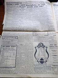 Cumhuriyet Gazetesi - 16 Birinciteşrin (Ekim) 1944 -  Bundan Sonra Harp Değil İntihardır Yazan Abidin Daver Köşe Yazısı - Macaristan Mütareke İstedi - Genelkurmay Başkanının Macar Ordusuna Günlük Emri - Sovyet Orduları Prusyaya Girdi Fotoğraf - Ankara'da At Yarışları - Başvekilimiz Şükrü Saracoğlu Amatör Atçıları Kabul Ederek Kendilerine İltifatta Bulundu - Aachen Şehri Düştü - Belçika'da Kurtarılan Bir Şehirde Çocuklar Amerikan Askerlerini Çiçeklerle Karşılıyor Fotoğraf - Mussolini'nin Siyah Gömleklilere Hitabesi - Mareşal Rommel Öldü - Yunanistan'da İngiliz Kıtaları Süratle İlerliyor - Tifo Hastalığı Artıyor - Bütün Liselerde Bir Spor Yurdu Kuruluyor - Düşman İşgaline Uğrayan Memleketler - Doludizgin Yazan Rene Fanjailaz Yazı Dizisi - Karanlıkta Yürümenin Adabı Yazan Burhan Felek Köşe Yazısı - Churchill Şerefine Verilen Müsamere - Bugünkü Radyo Programı - Bulmaca - Derman Ağrı Kesici - Rida Diş Suyu - Tural Öksürüğü Ve Bronşiti Derhal Keser - Soğuk Algınlığına Karşı Koton