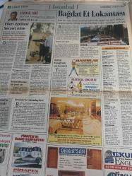 SABAH İSTANBUL GAZETESİ KADIKÖY YAKASI GAZETESİ - 28 Mayıs 1997 -erdal Bilallar-filiz Güler-ramazan Yazgan-şenol baştakar-eczaneler-önemli telefonlar-Film Sinemada İzlenir-Pimapen-Nur Şifa merkezi-Sinema dergisi-The arrival-Jude-Shine-Return Jedi-1.Boğaziçi Festivali-refik Durbaş-Can esen-Gülay Atığ-hıncal Uluç-Recep Tayyip Erdoğan-Nurettin Şen-Servet Çuhadaroğlu-Leyla İlhan-Bağdat lokantası-Pendik akşam Lisesi-Şebnem Ferah-Haydar lunaparka-Gökhan Karataş