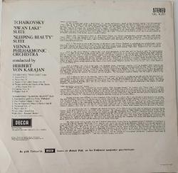 TCHAİKOVSKY SWAN LAKE SLEEPİNG BEAUTY KARAJAN:VIENNA PHILHARMONIC ORCHESTRA DECCA-LONDON BASKISI 33 LÜK 2.EL AKTİF PLAK